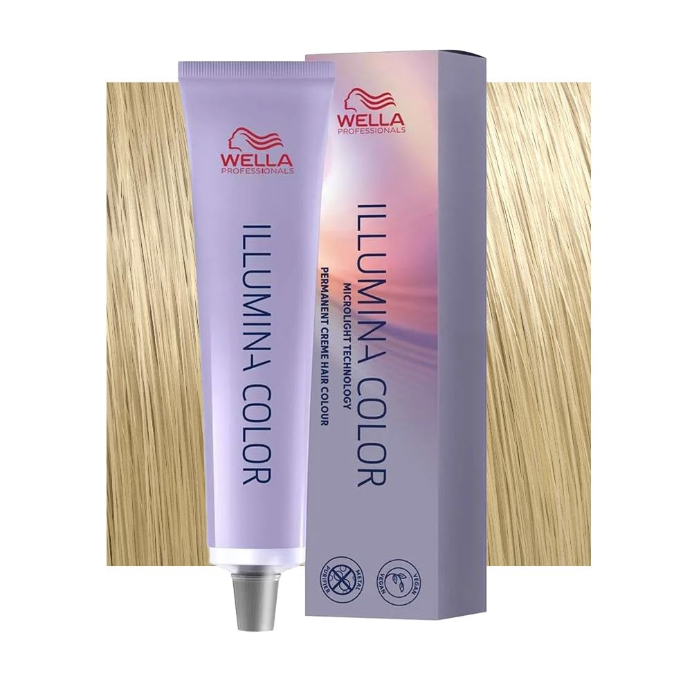 Wella Illumina Color Permanent Hair Color, No. 10/1 Lightest Ash Blonde, 0.08103 kg