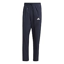 Adidas Uomo AEROREADY Essentials Stanford Open Hem Embroidered Small Logo Pants, Legend Ink, M