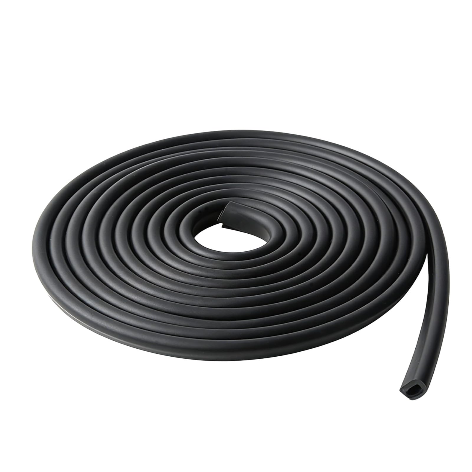 Protection d'Arêtes en Caoutchouc EPDM, Bande de Protection des Bords en U 1.5mm x 6m, pour Panneaux, Portes de Voiture, Trappes et Coins de Table,Résistante aux Intempéries et Températures Extrêmes