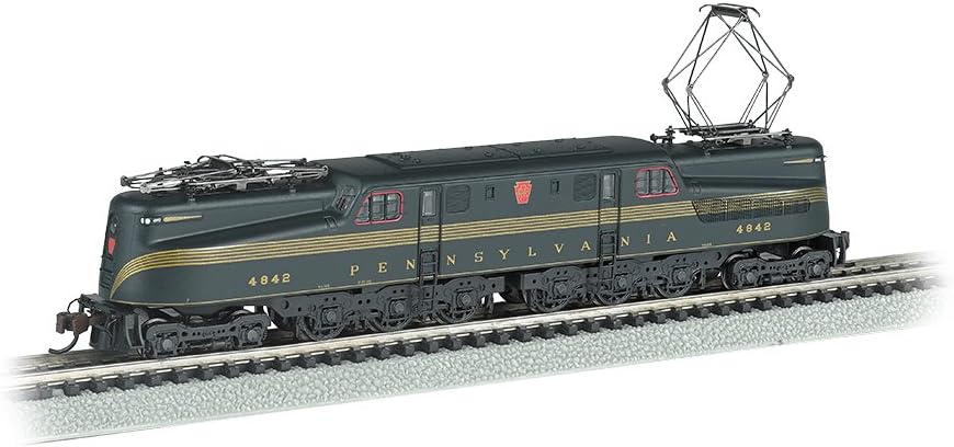 Bachmann Industries Gg 1 Dcc Ready Electric Prr #4842 N-Scale Locomotive, Brunswick Green 5 Stripe