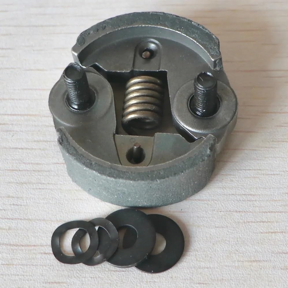 Clutch Set con Screws para 1E34F 2-Stroke Lawn Mower Replación Parte Equipo de energía Exterior