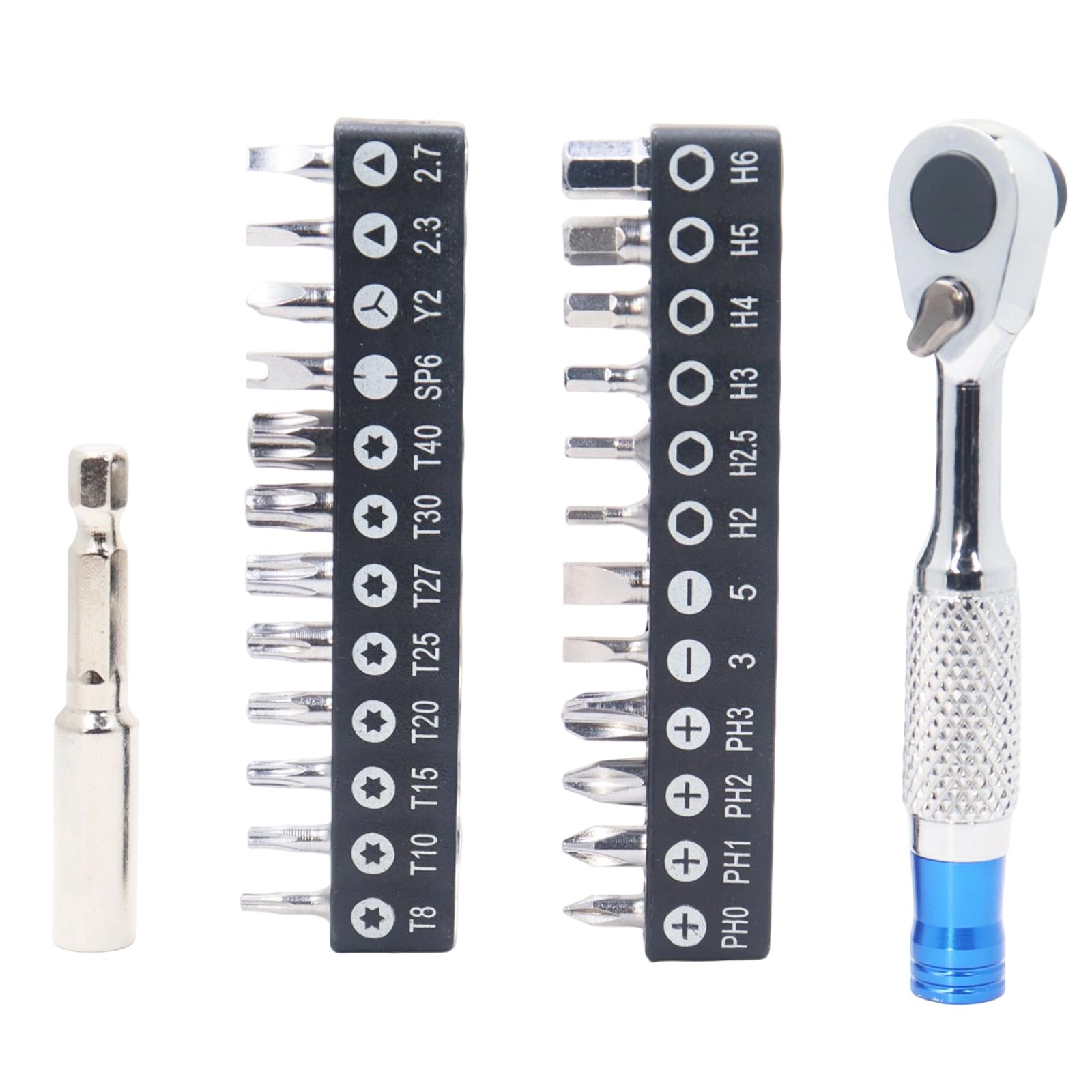 Msioytog 24 Batches 72 Tooth Miniature Ratcheting Wrench Spanner With Bit Holder For Bike Repair And Diyer Projects Compact Alloy Steel Tool Multiple Bit Ratcheting Wrench Combination