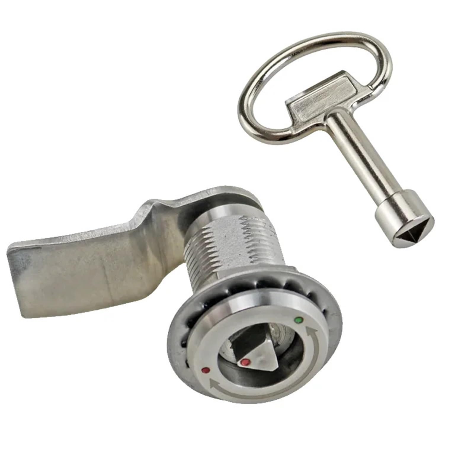 Serrure cylindrique acier 304 avec serrure de porte d'armoire à came