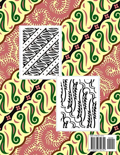 Batik Coloring Book: Adults Coloring Book For Relaxation - Image 3