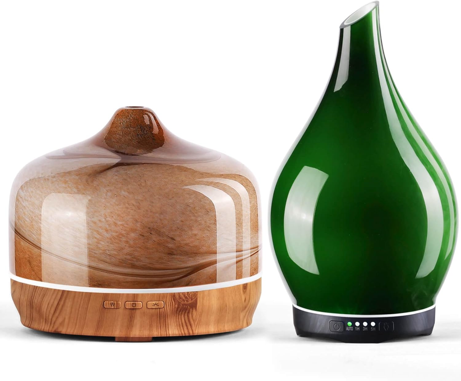1 Porseme 500ml Desert Giant + 1 Porseme 280ml Hulk Green AladdinVase