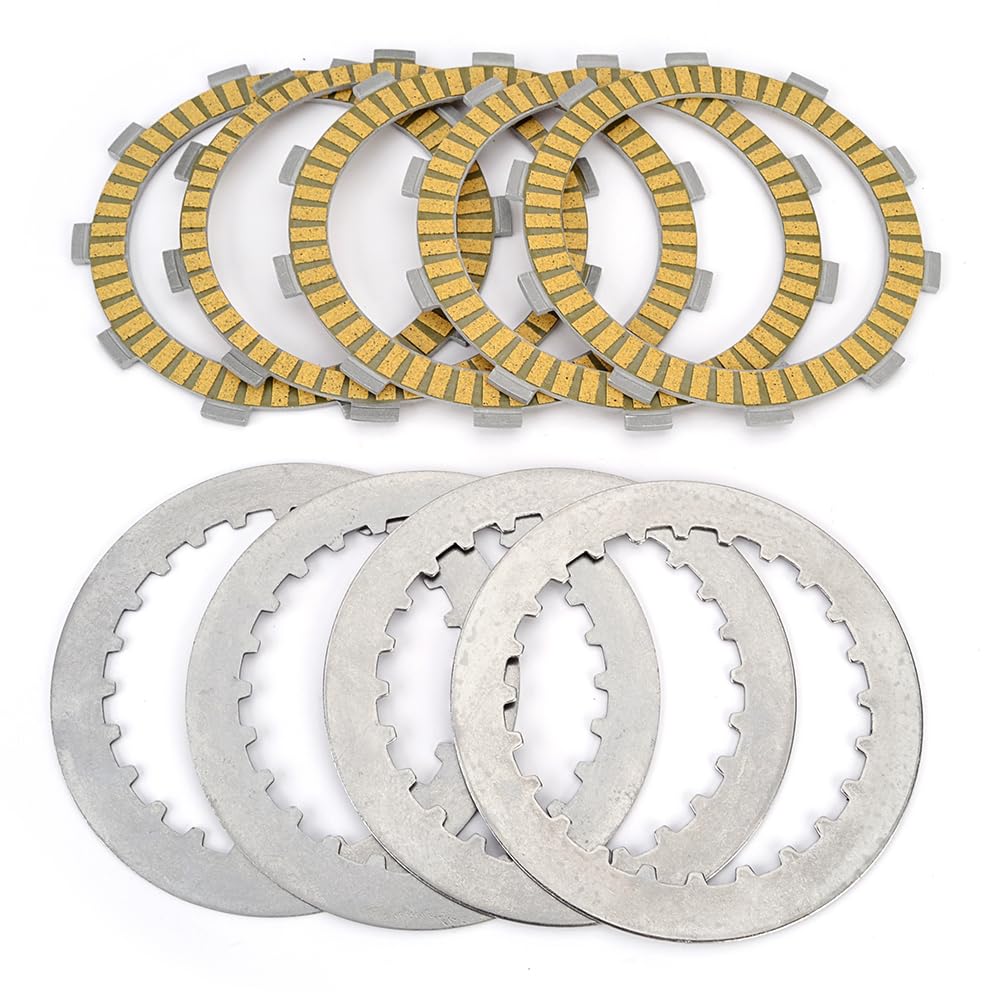 Kit de discos de fricción de embrague de acero para Honda XL125V Varadero 2001-2011 VT125 Shadow 125 1998-2000 22201-MAL-600 22202-MAE-000 23311-200-000