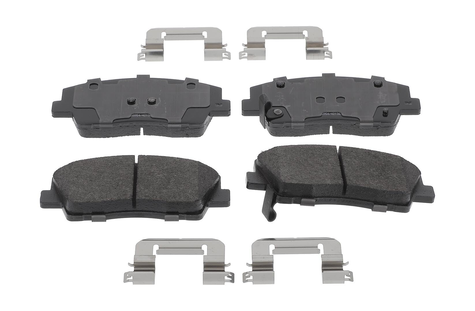 FERODO Kit pastiglie freni Anteriore con segnalatore acustico usura con accessori FDB5045 Compatibilità con KIA Stinger Hatchback CK, GENESIS G70 Sedan