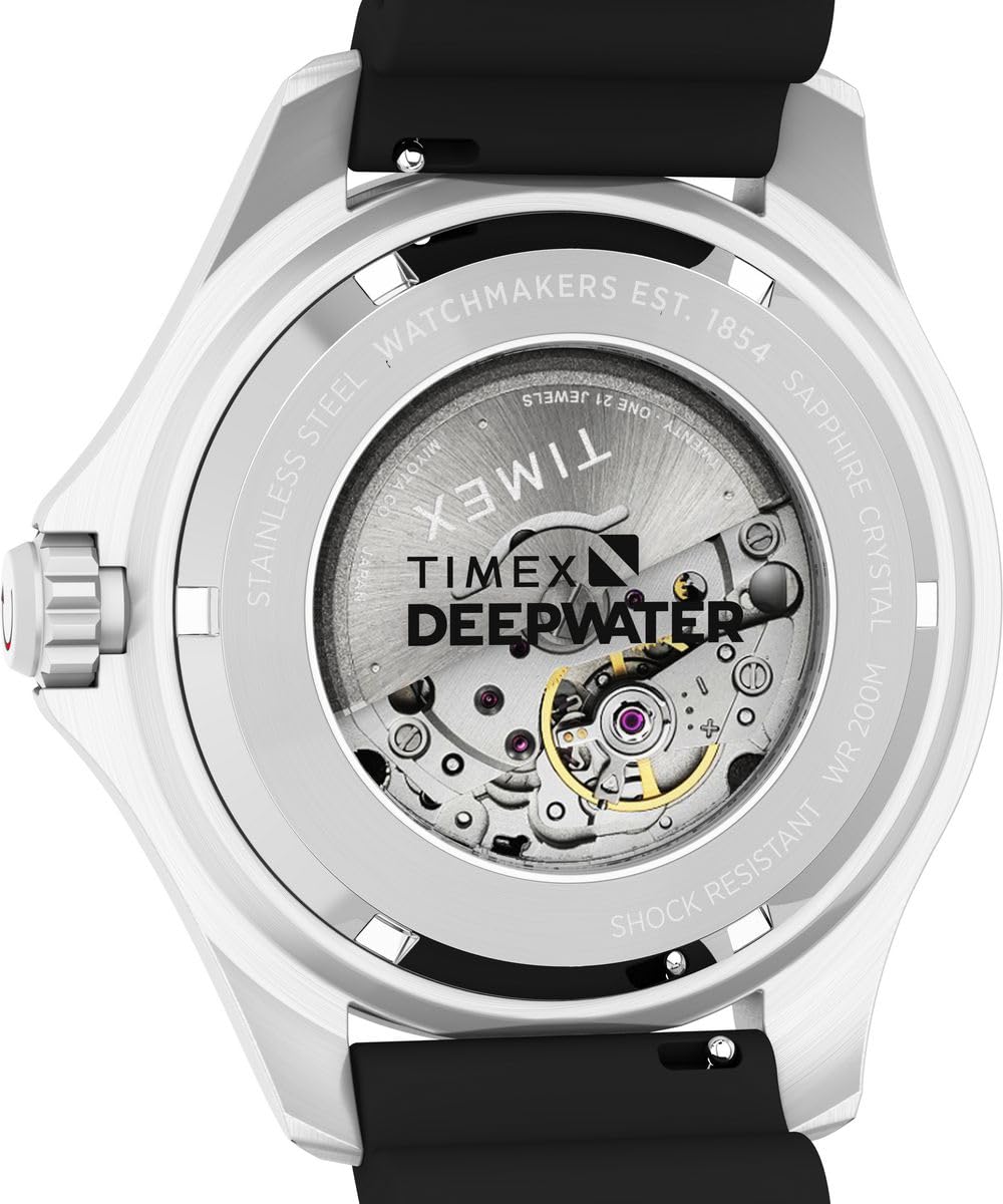Timex Męski analogowy automatyczny zegarek na rękę Deep Water Meridian
