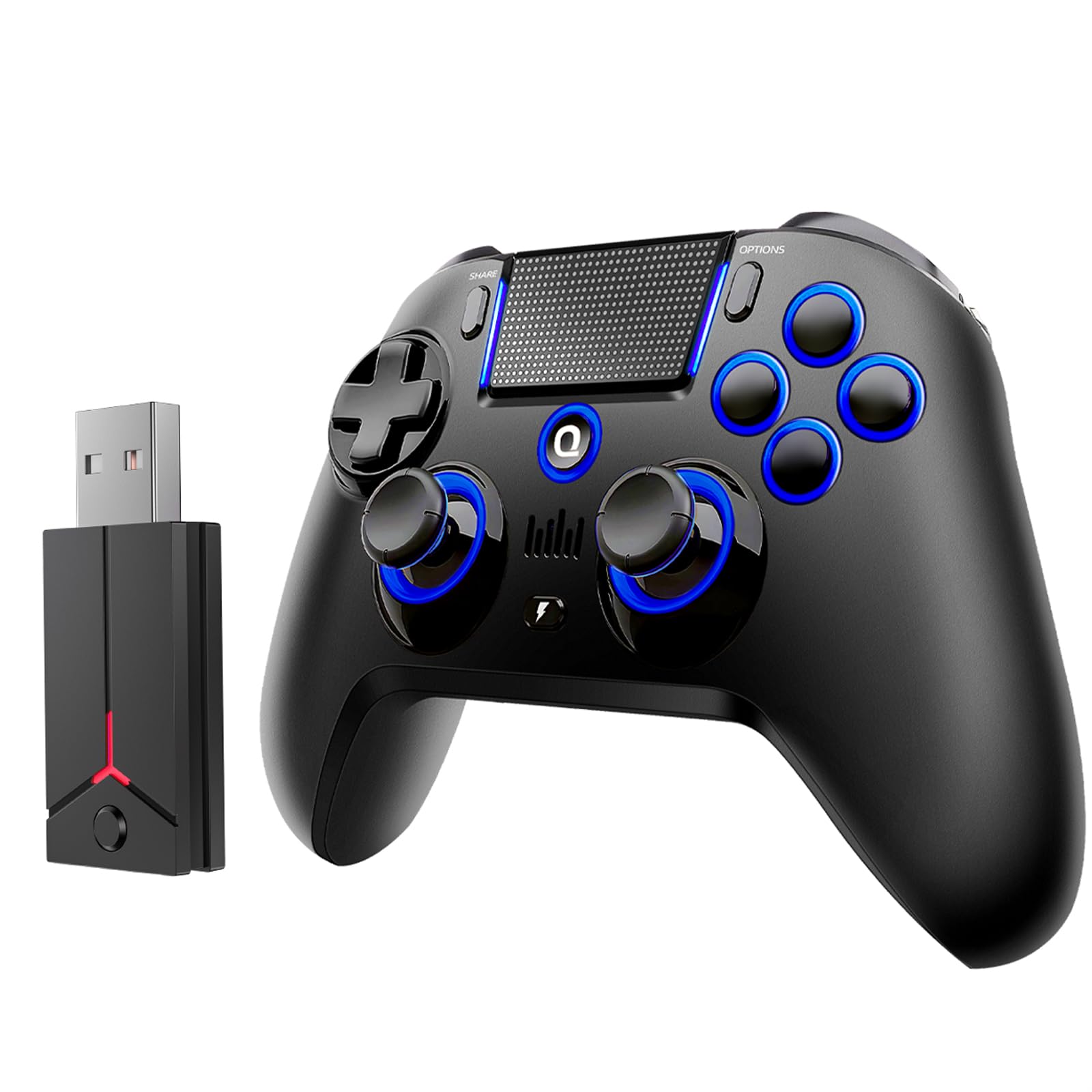 Photo 1 of QRD Spark N5 Wireless Controller for PS5/PS4/PS3/PC