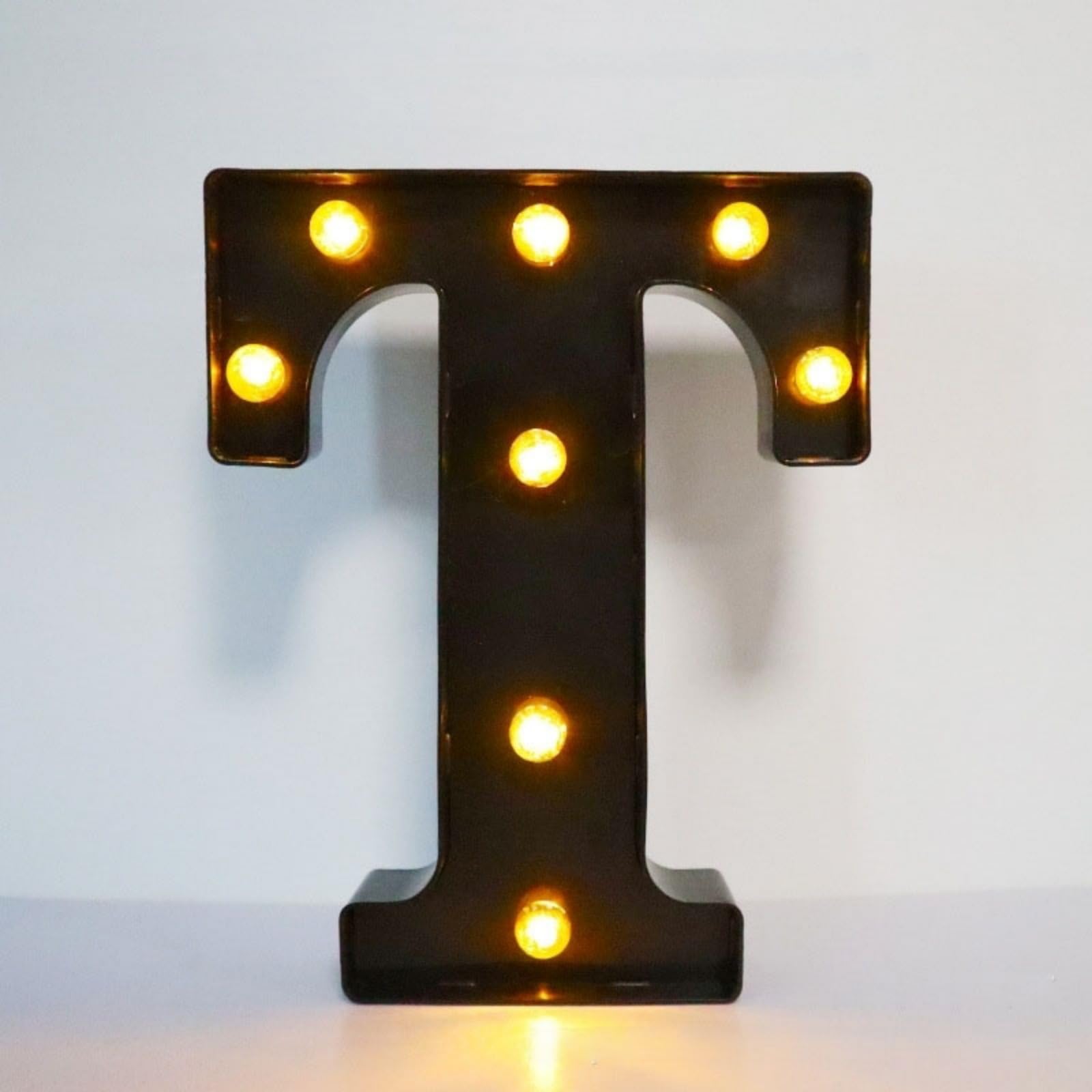 Mateju Light Up Letters Black (21.8cm,T)