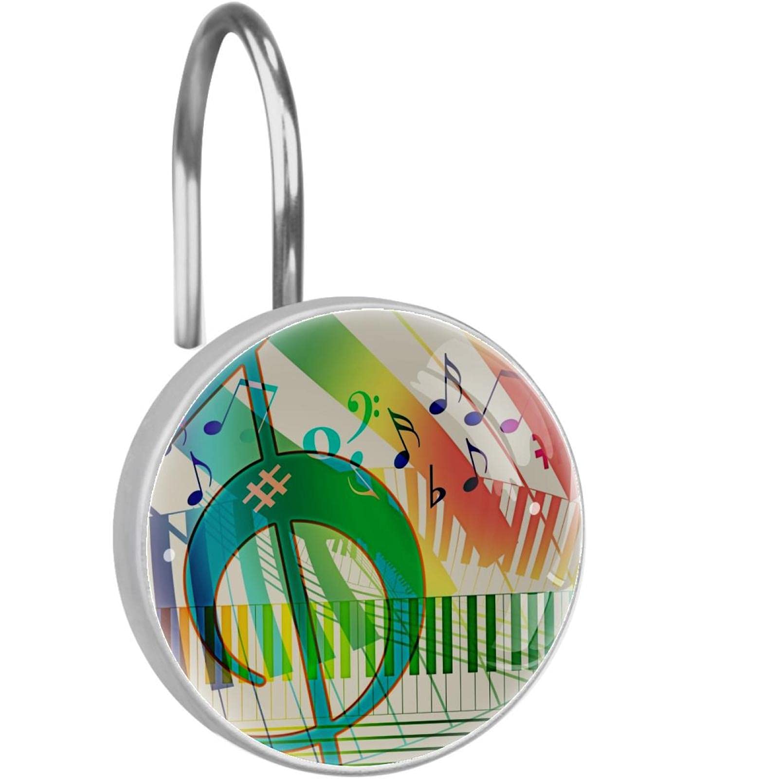 Anneaux de suspension en acier inoxydable haut de gamme pour douche