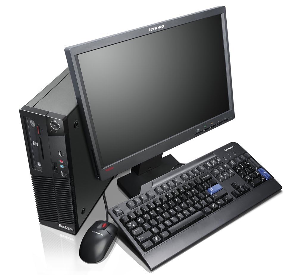 Lenovo ThinkCentre M73 Small Desktop Computer PC, Intel Core i3-4130, 8 GB RAM, 256 GB SSD, WiFi, Bluetooth, tastiera US QWERTY Windows 11 Pro (ricondizionato)