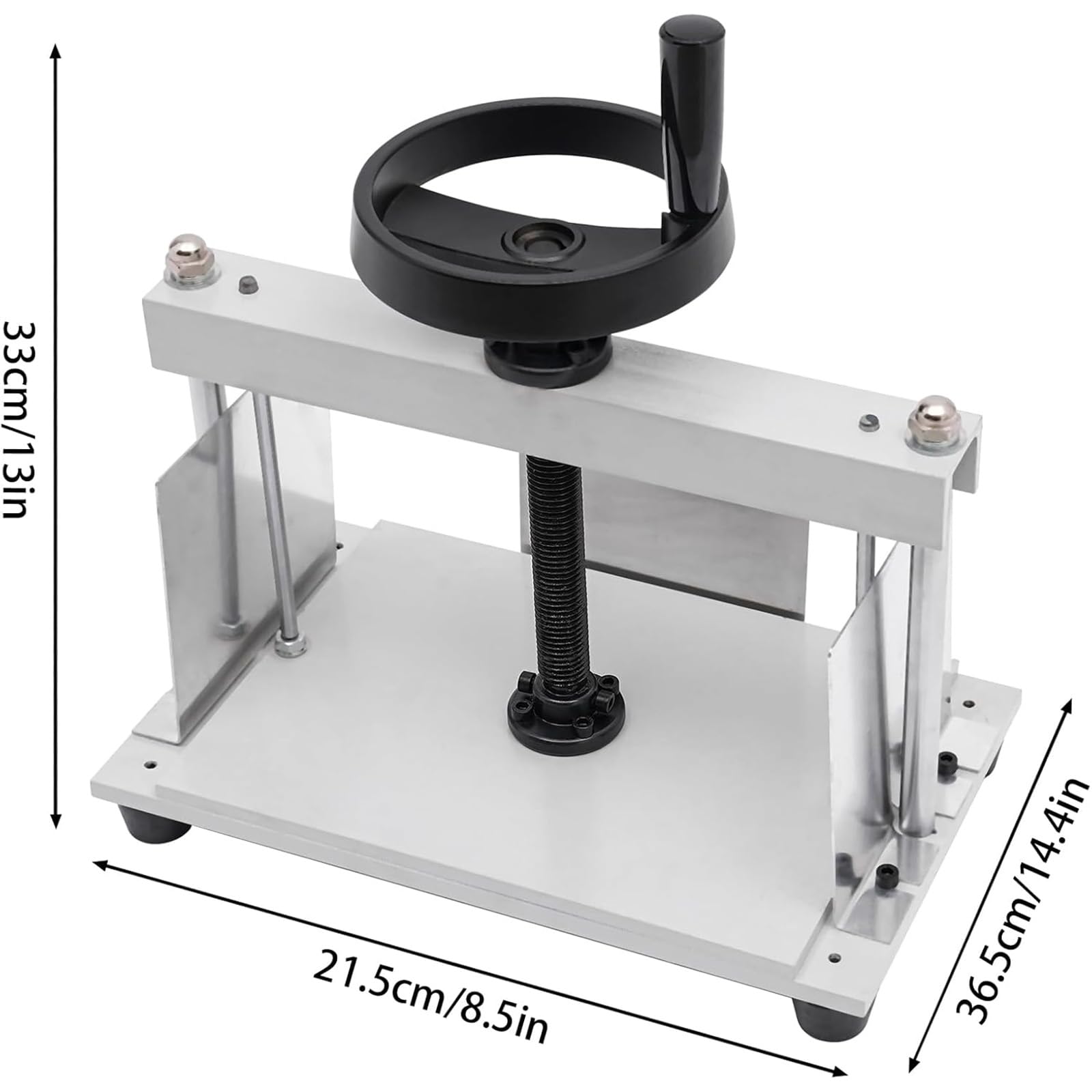 Pressa Manuale per Carta, Macchina per Spianare L'acciaio per Fatture per Fatture per Conto Terzi, Macchina per Appiattire Album Fotografici A4, Macchina per Laminazione