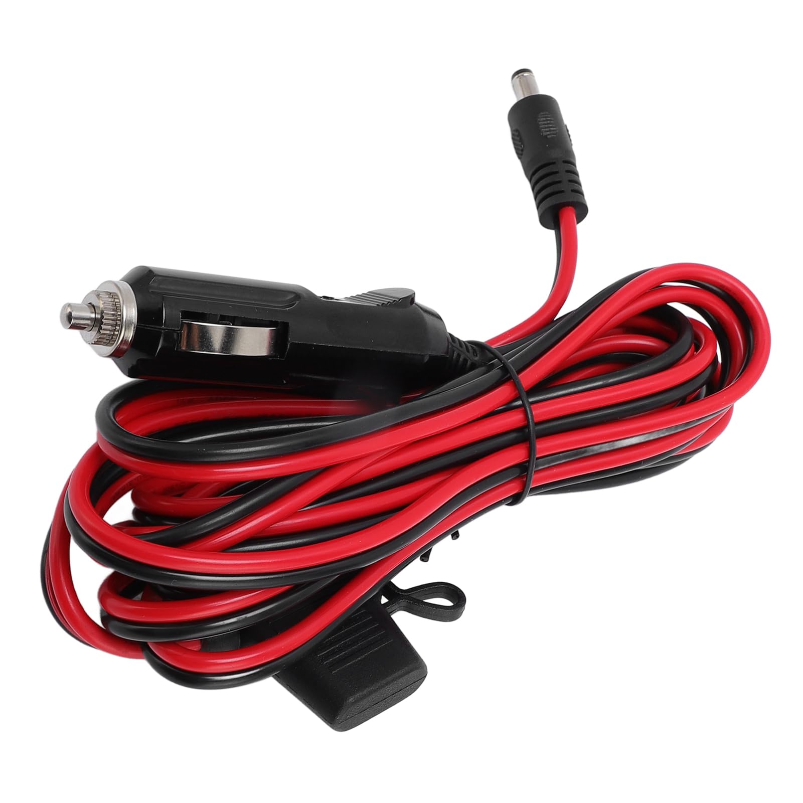 ASHATA Robust DC Cigar Lighter Cable 9.8ft Power Cable for Mini Dish in Cars Trucks and Boats