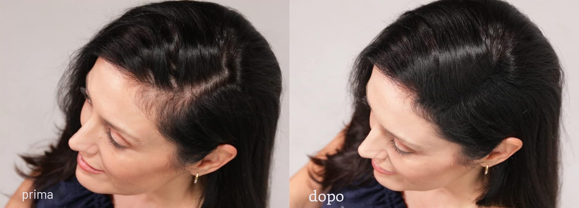LUXE Fibre ispessimento capelli con cheratina naturale - Dura 2 mesi! - Testato da dermatologi – Ipoallergenico - Molteplici colori disponibili. Castano scuro