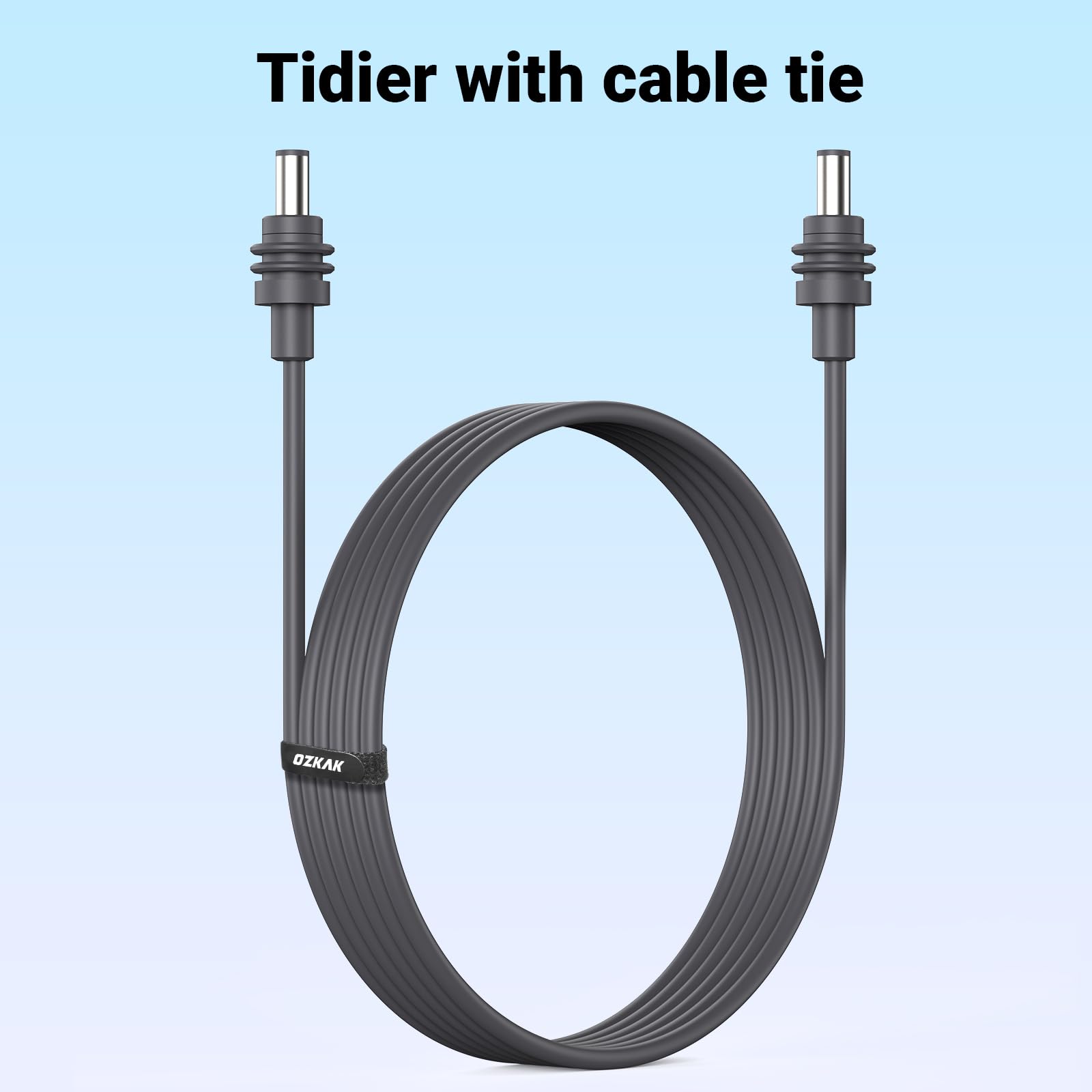do Starlink Mini kabel 18AWG DC5521 męski na męski kabel zasilający z wodoodpornym złączem, od -30°C do 90°C, do użytku na zewnątrz, do kampera i kempingu, 2 m