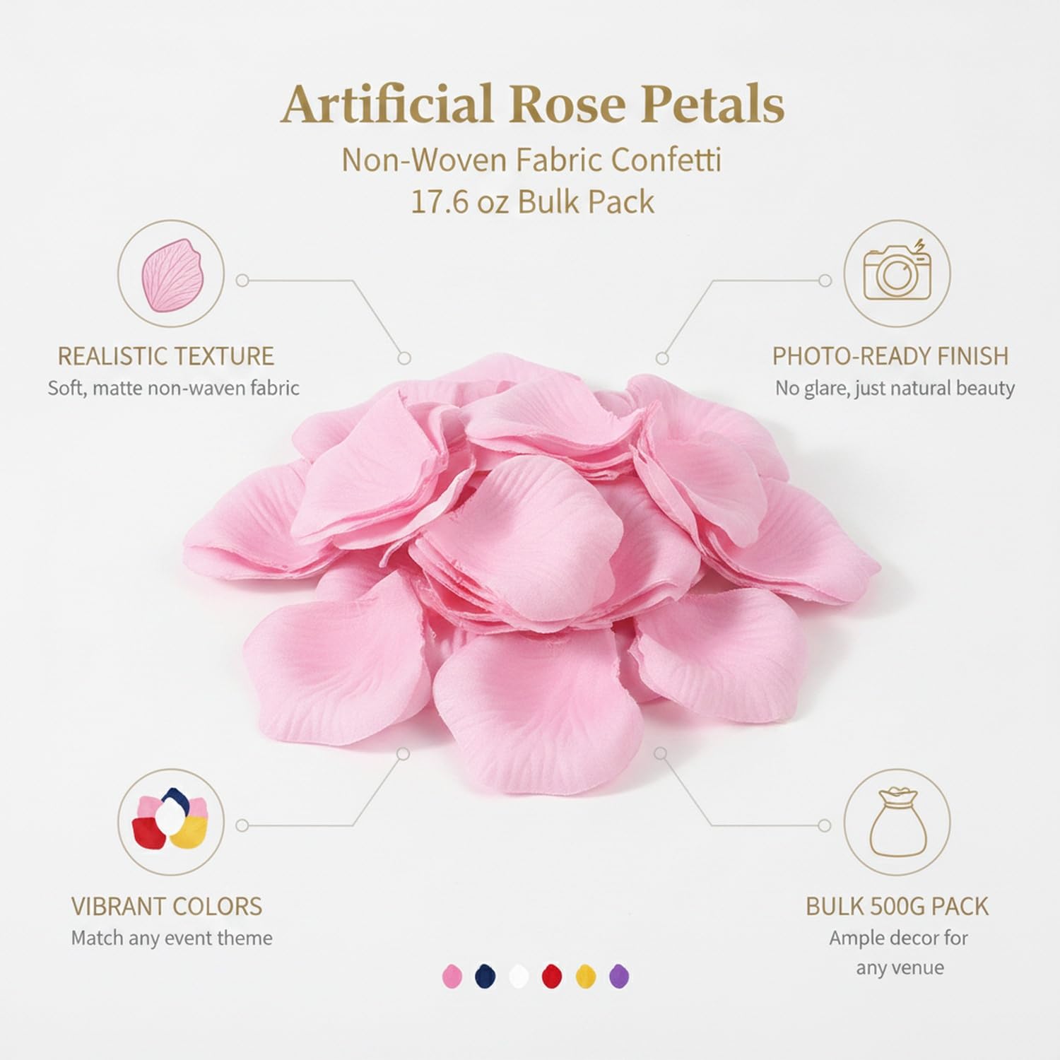 Petali di Rosa Artificiali