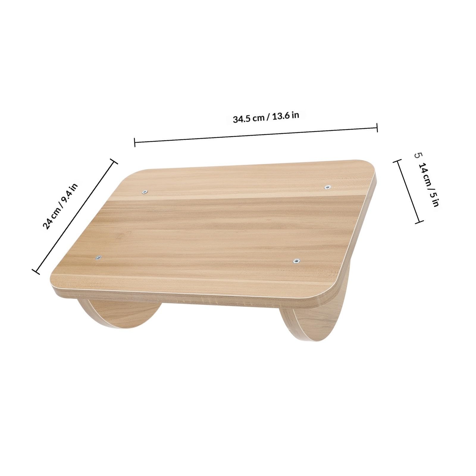 SOLUSTRE Reposapiés Textura Confiable y Alivio de Presión para Oficina de Madera Debajo del Escritorio Taburete Simple Color Aleatorio Adecuado para Casa y Trabajo