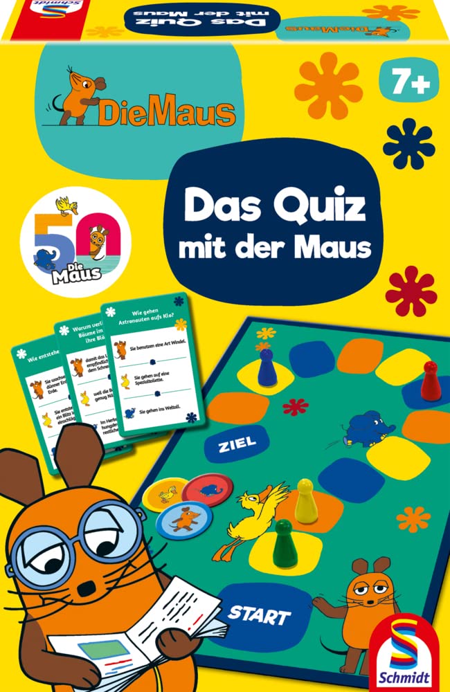 Schmidt Spiele Spiel »Das Quiz mit der Maus Spiel«, Made in Germany bei