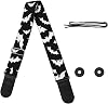 GLENLCWE Underwater Sea Turtle Print Guitar Strap for Bass &Electric&Acoustic Guitars Gift for Women Men Guitarists