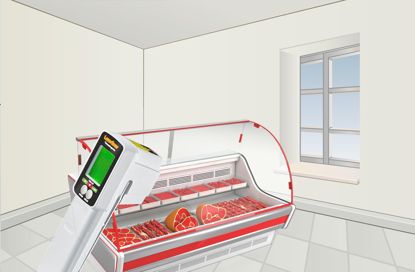 Laserliner ThermoInspector, Multisensor-Thermometer