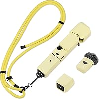 Vista 1 de Funda de silicona para bolsillo 3 y cordón para el cuello, funda protectora para lentes, resistente a los arañazos, ajustable, fácil de transportar