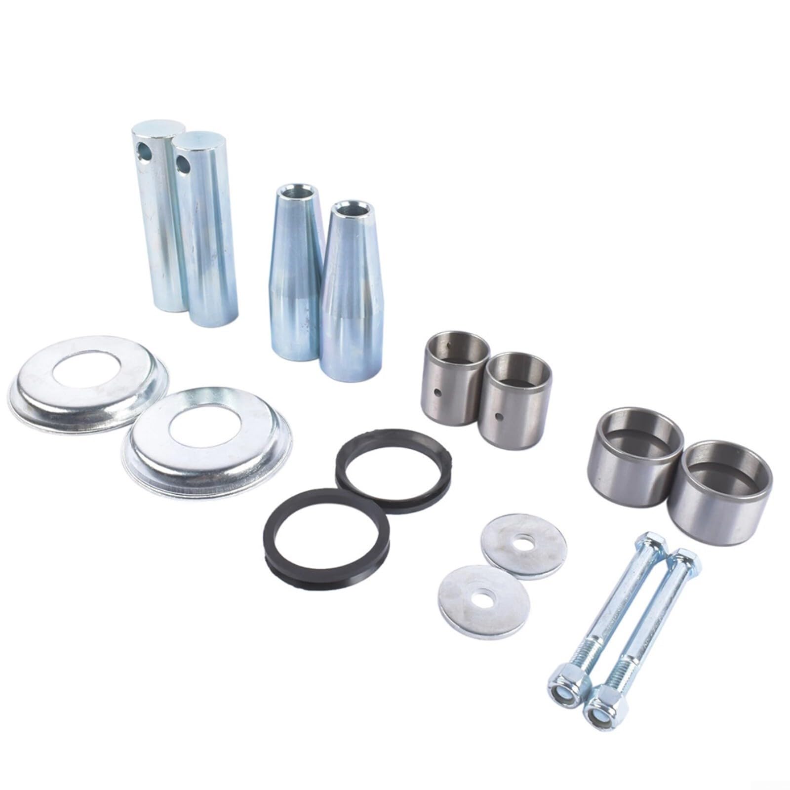 Kit de pivote y casquillo para Bobcat 773 S150 S160 S175 S185 S205 T180 T190 de acero de alta resistencia resistente al desgaste, juego completo con juntas, tuercas de perno, repuesto 7101078 6732443