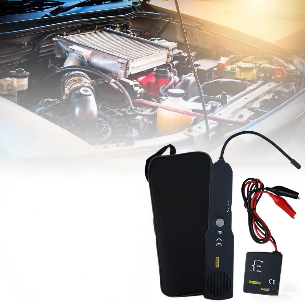 – Automotive Wire Tester, Automotive Short & Open Finder, Electrical Circuit Tester Cable Wire BreakerTester, Car Electrical Diagnostic Tool with Flexible Probe, Cable Toner for DC 6-42V