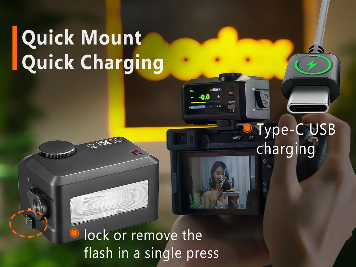 Amazon | Godox iT30 pro O TTL Mini Flash & Trigger-GODOX認定