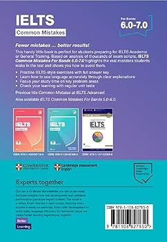 IELTS Common Mistakes For Bands 6.0-7.0: Moore, Julie