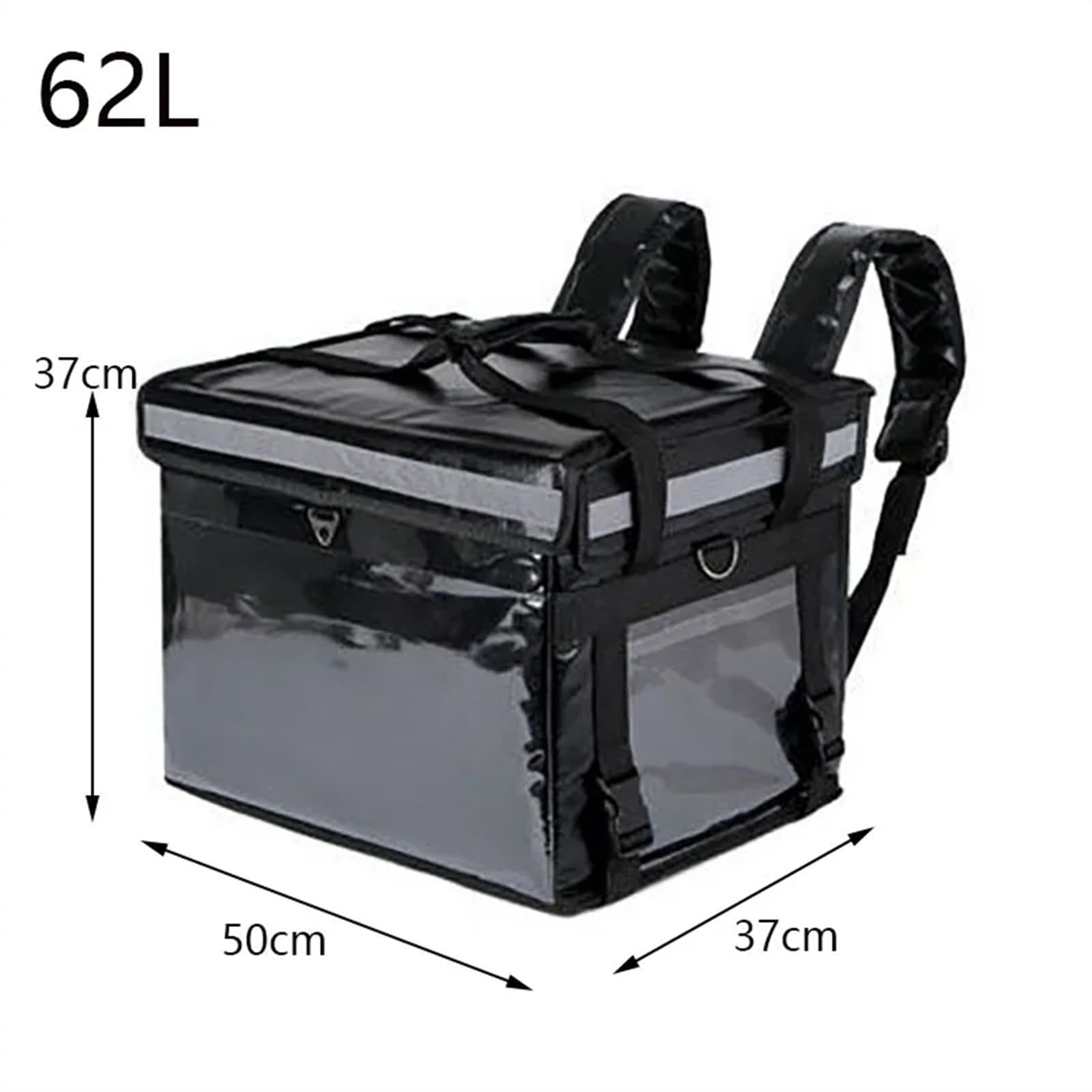 Bolsas Pizza Aisladas para Entrega, Mochila Térmica De 62L, Bolsas Entrega, Cabina Refrigeración Aislada, Gabinete Uso Apto para Llevar, Contenedor Alimentos, Caja