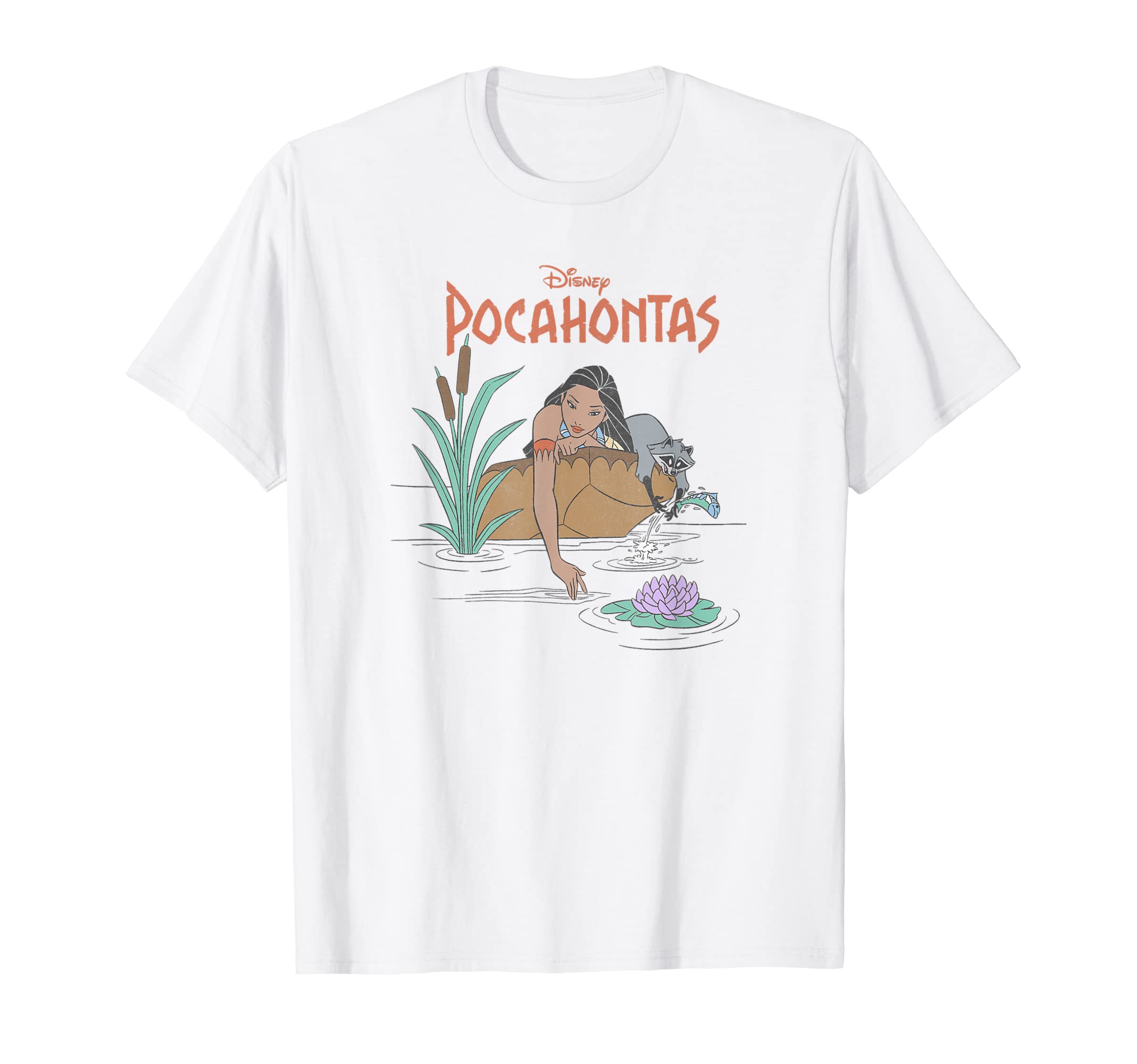 DisneyPocahontas Meeko Afternoon Dreaming T-ShirtOEKO-TEX STANDARD 100