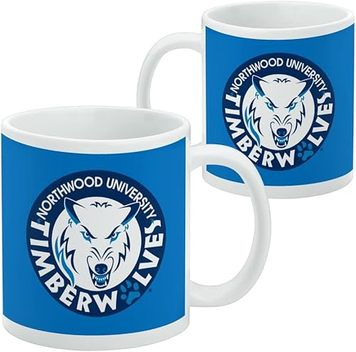 Vista 180 de GRAPHICS & MORE Taza de café de cerámica con logotipo secundario de la Universidad Bob Jones, tazas de regalo novedosas para café, té y bebidas