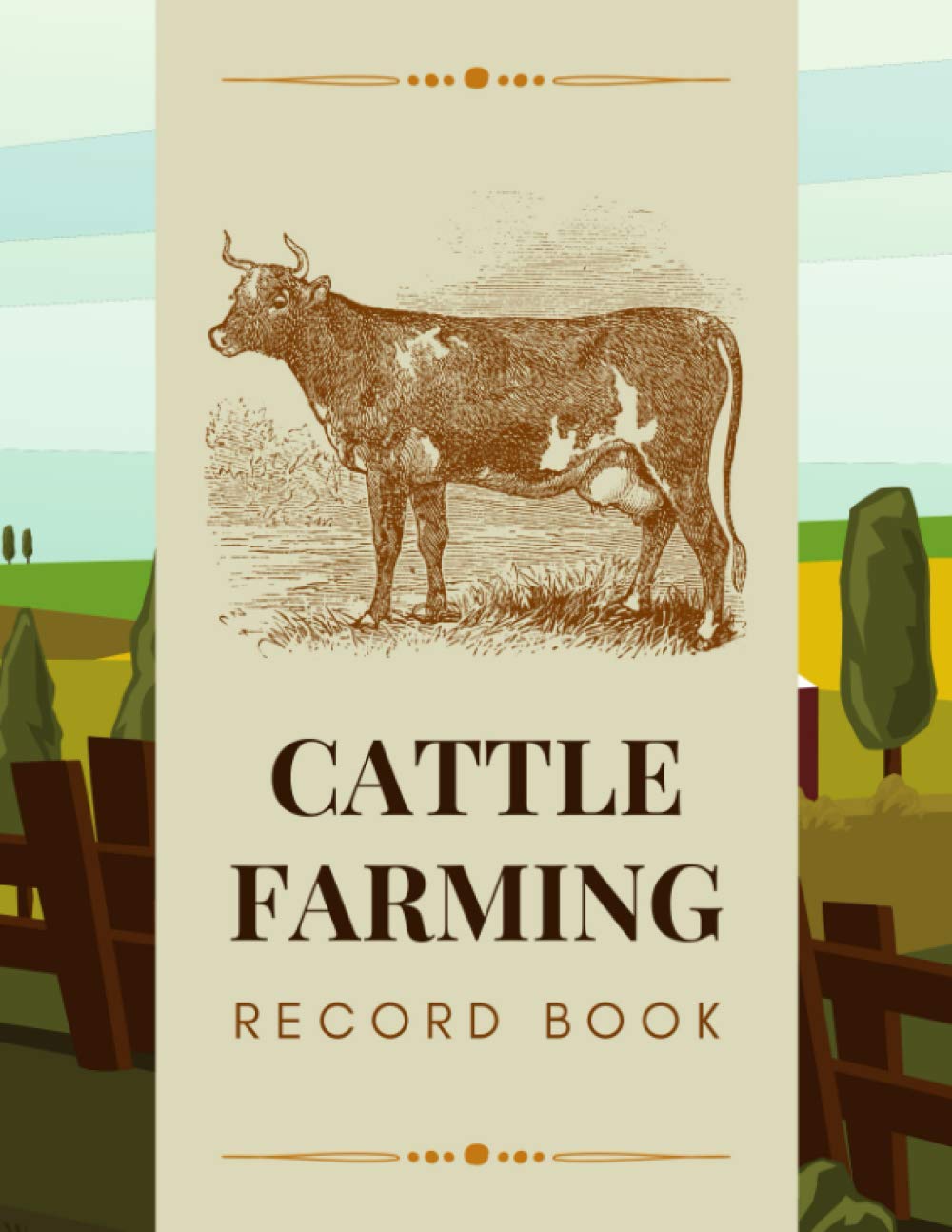 Buy Cattle Farming Record Book Document & Track Cattle Identification