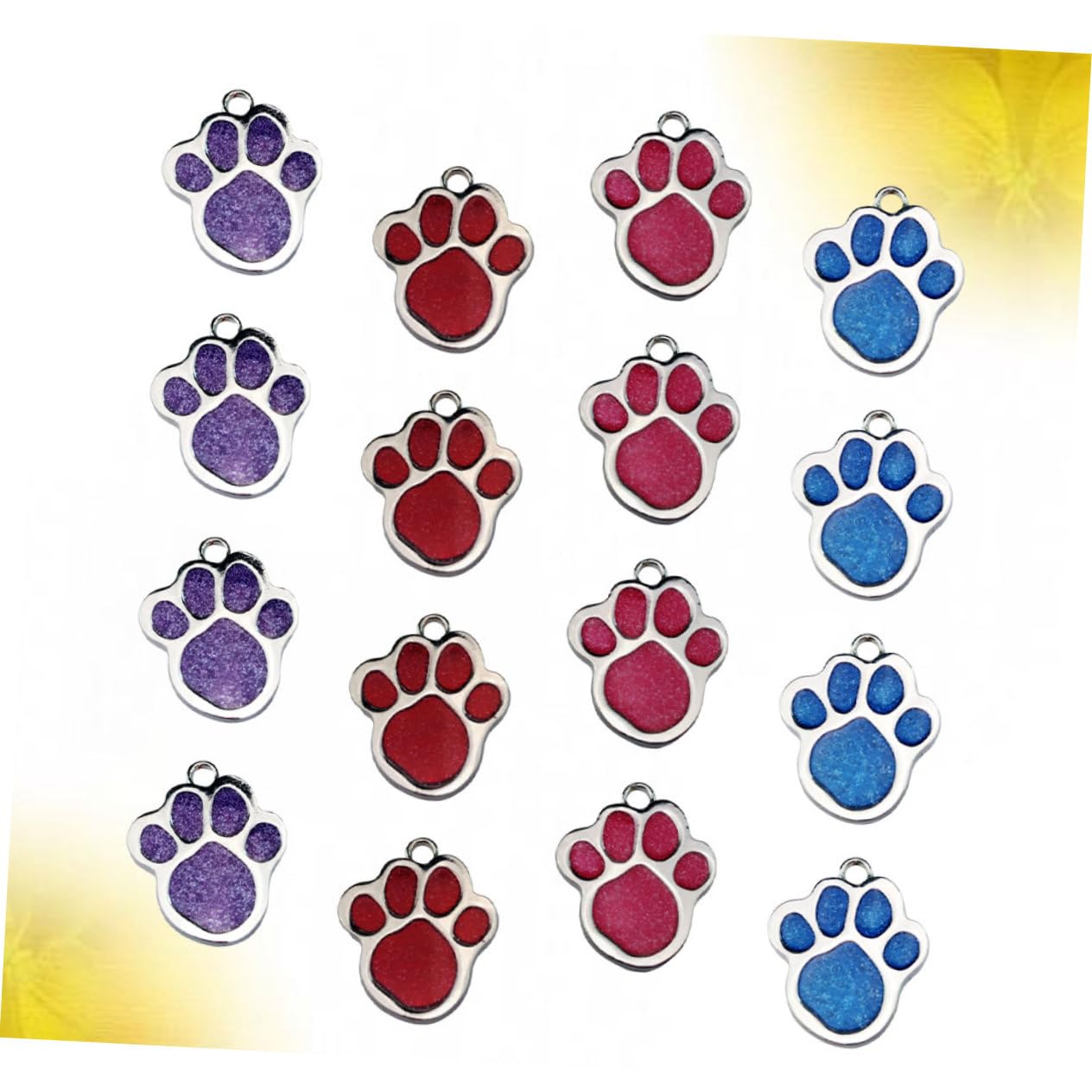 Lurrose 48 Piezas Etiquetas De Identificación De Perro Etiqueta De Identificación Del Perro De Servicio Etiquetas De Perro Divertidas Etiquetas De Collar De Gato Mascota Colgante