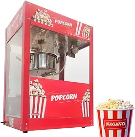 Máquina Pipoqueira Elétrica de Bancada Profissional Nmpe2-220v