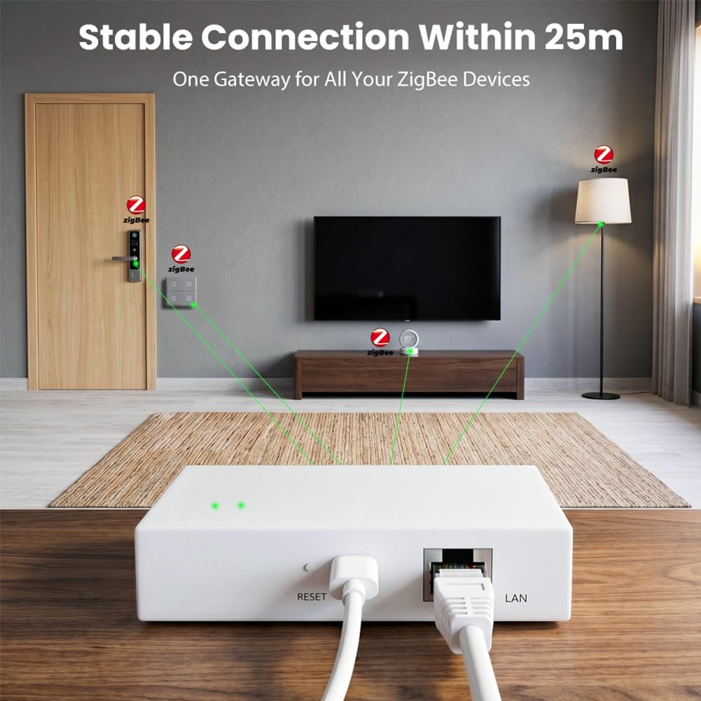 Gateway Zigbee Hub Abbinamento Rapido Scanner App Aggiunta Batch