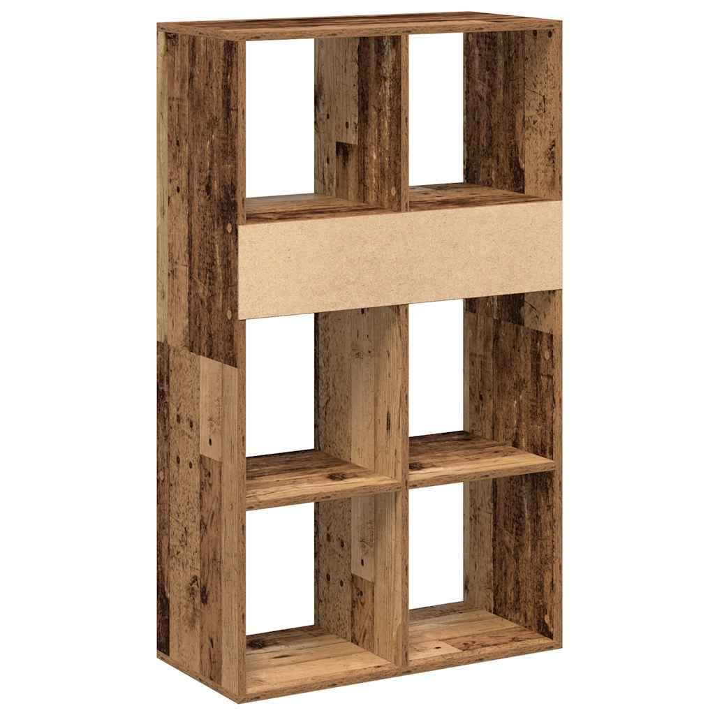 Generisch Bücherregal Altholz-Optik 66x31x112 cm Holzwerkstoff,Möbel,Regalsysteme,Bücherregale Bücherschränke-860308