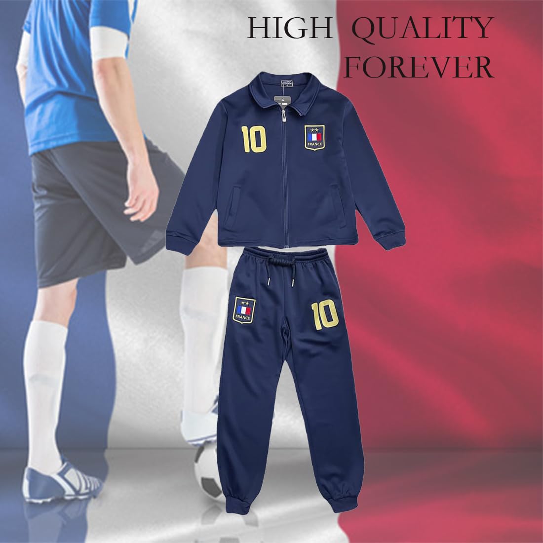 Camiseta de Francia, Ropa de Futbol, Adultos Unisex, Camiseta de fútbol, Regalos de Fútbol, Camiseta Deportiva, Ropa Deportiva