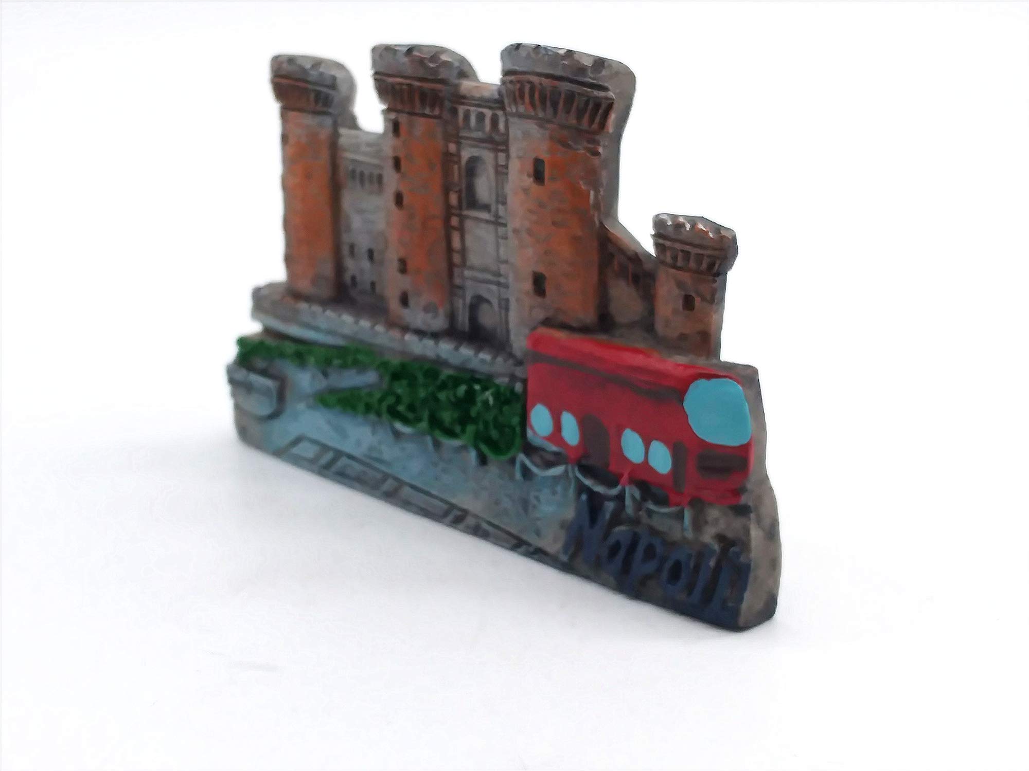 Calamita da frigorifero 3D Napoli Napoli Italia da viaggio souvenir regalo collezione casa cucina decorazione magnetico adesivo frigorifero magnete