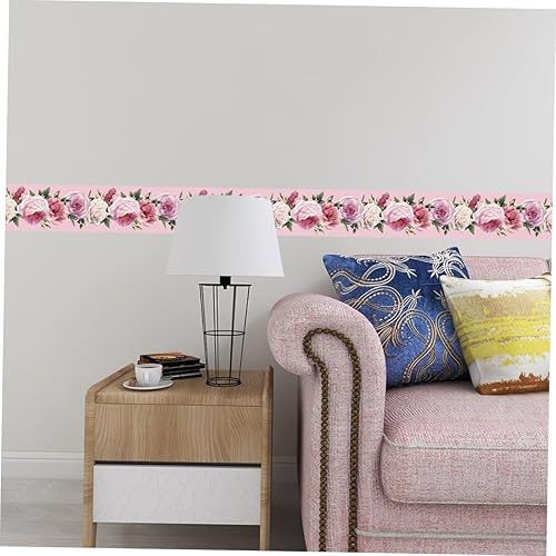 Miniatura 4 de Homoyoyo Pegatinas de rosas para decoración de rosas, calcomanías de plantas, decoración del hogar, papel tapiz autoadhesivo para decoración de