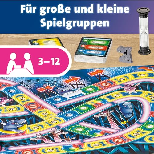 Ravensburger 26772 - Nilpferd in der Achterbahn - Gesellschaftsspiel für die ganze Familie, Spiel für Erwachsene und Kinder ab 10-99 Jahren, für 3-12 Spieler - Partyspiel, Silvesterspiel – Bild 6