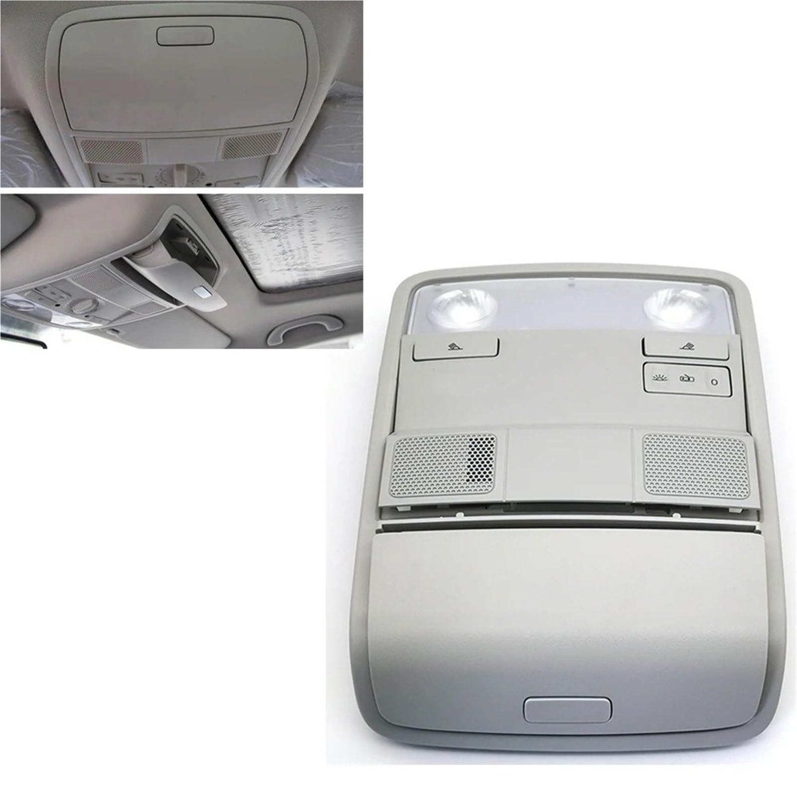 Plafoniera Interni Auto Per Golf 5 6 Per Passat B6 2006 2007 2008 2009 Lampada Soffitto Tetto Auto Custodia Occhiali Lampada Lettura Cupola Interna