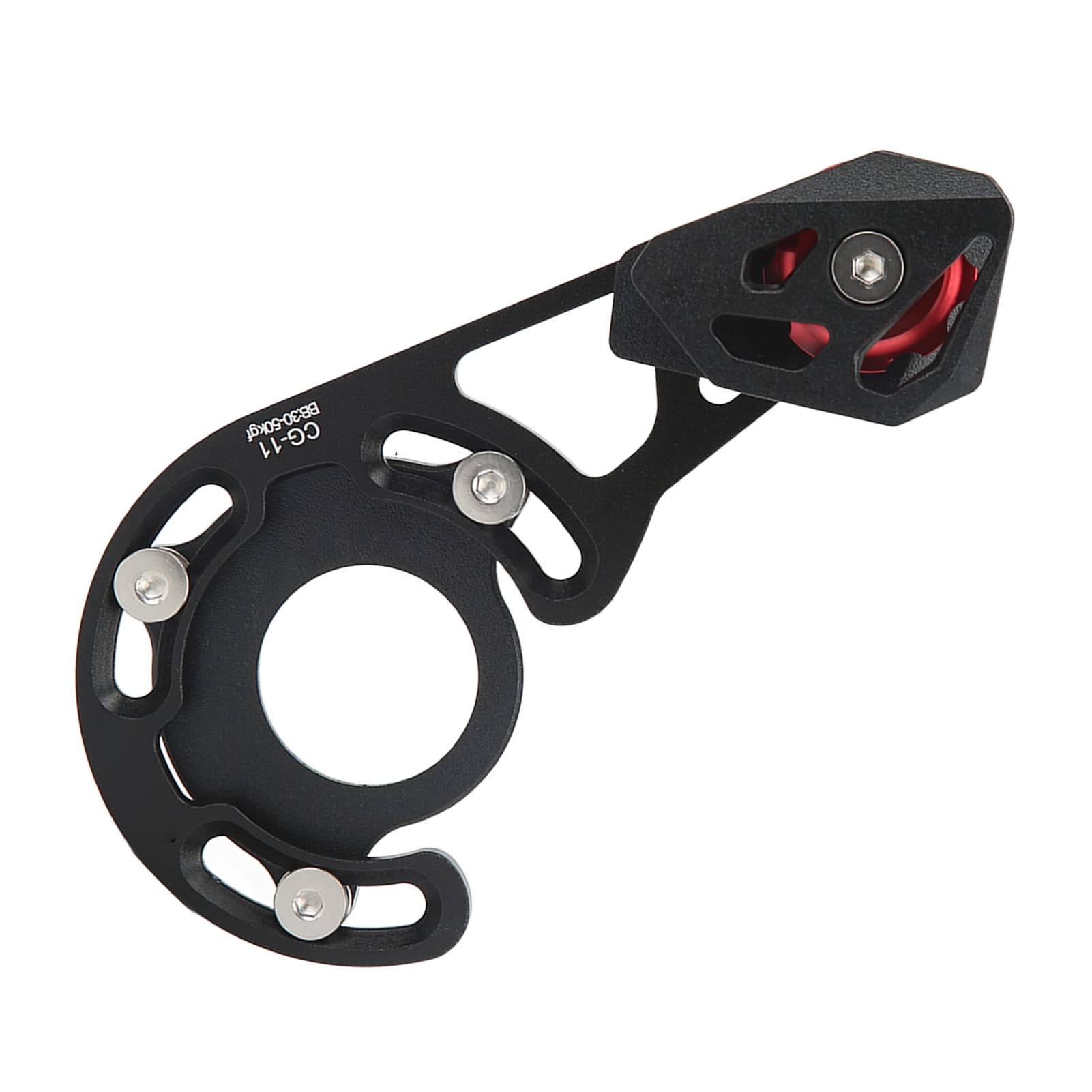 Guida Catena per Bici, Protettore Catena per Bici in Lega di Alluminio, Stabilizzatore per Catene Ultraleggere per Puleggia Bici, Paracatena di Ricambio per Bici da