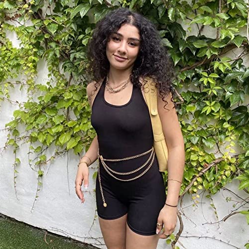 Vutru Womens Sexy One Piece Tank Top Sleeveless Backless Bodycon Shorts Jumpsuits Bodysuit Catsuit Ribbed Sports Romper #TOP7