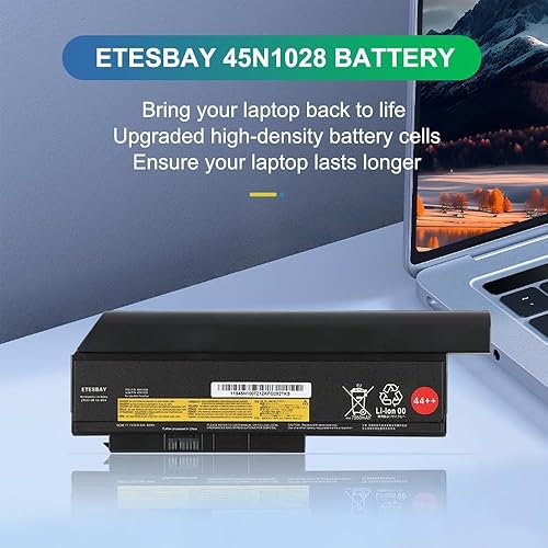 Miniatura 2 de ETESBAY X230 11.1V 94WH 42T4899 42T4900 42T4942 42T4872 42T4865 42T4866 Reemplazo de batería para portátil Lenovo Thinkpad X230I X220I X220S 455