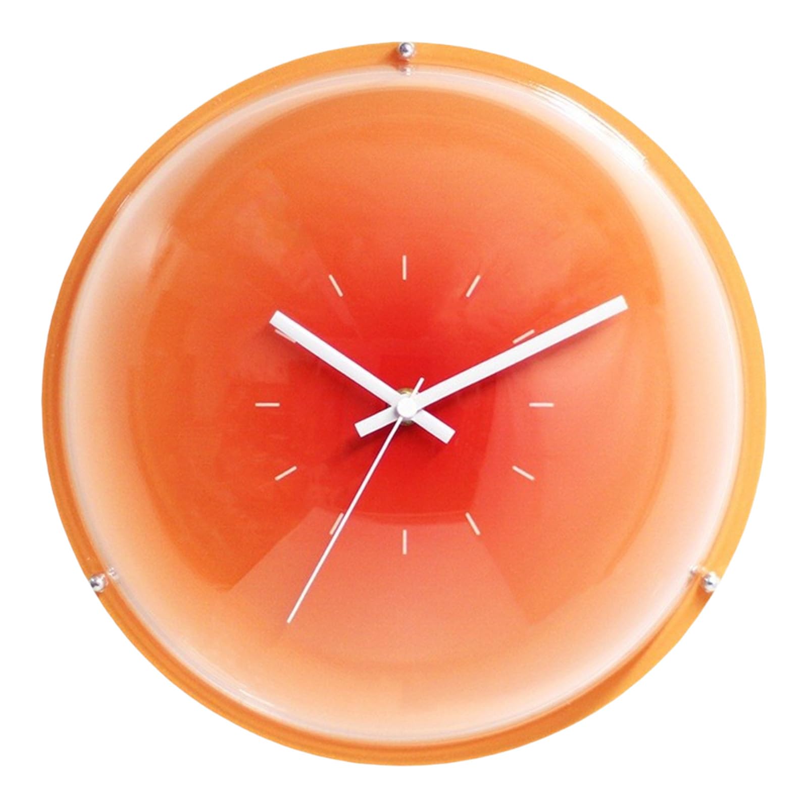 Tsophreniq Stylish Quiet Quartzs Bubble Balloon Clock with Artistic Gradients Pattern Battery Operated for Living Room or Bubble Clock