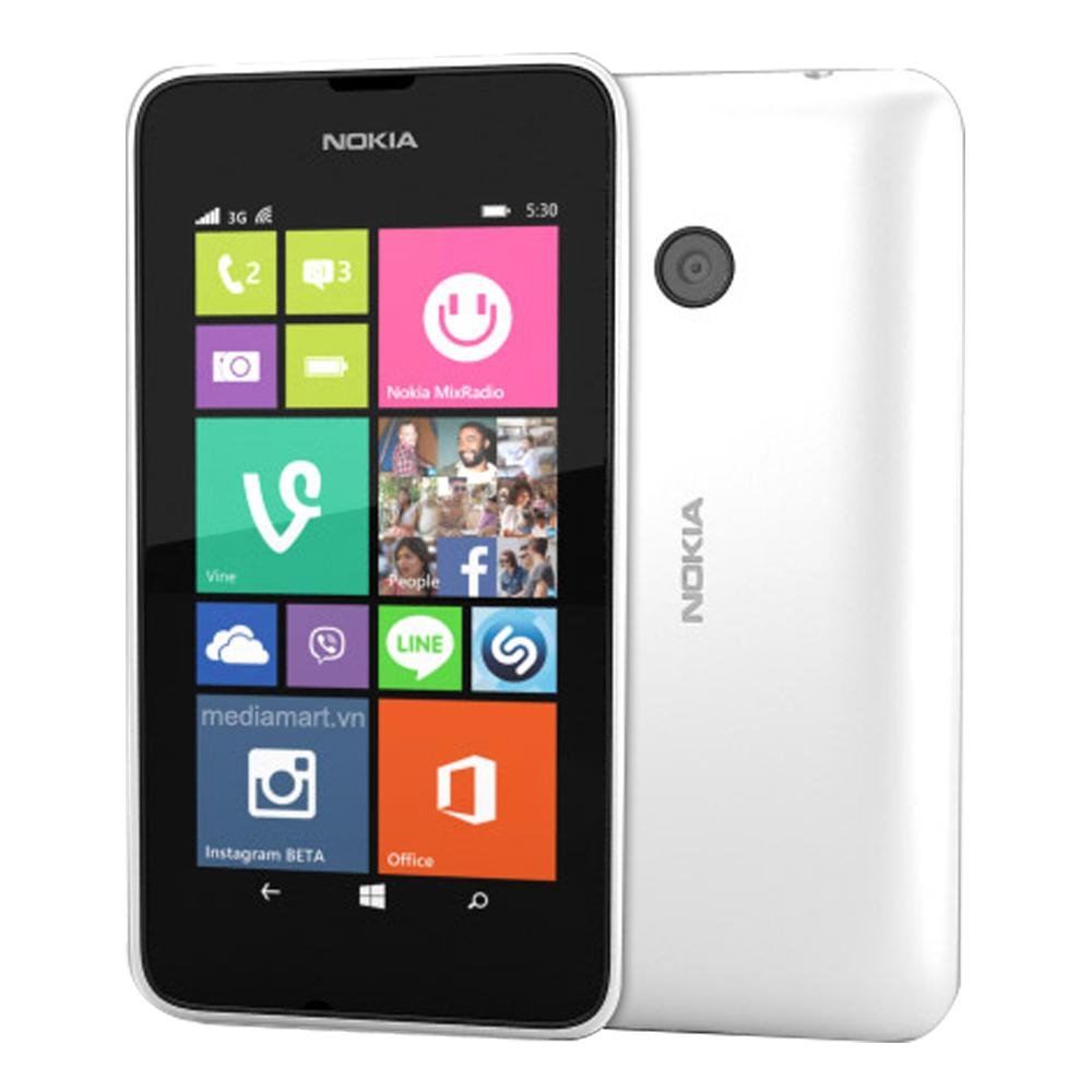 Amazon | Nokia Lumia 530 White Unlocked GSM Phone Single SIM by
