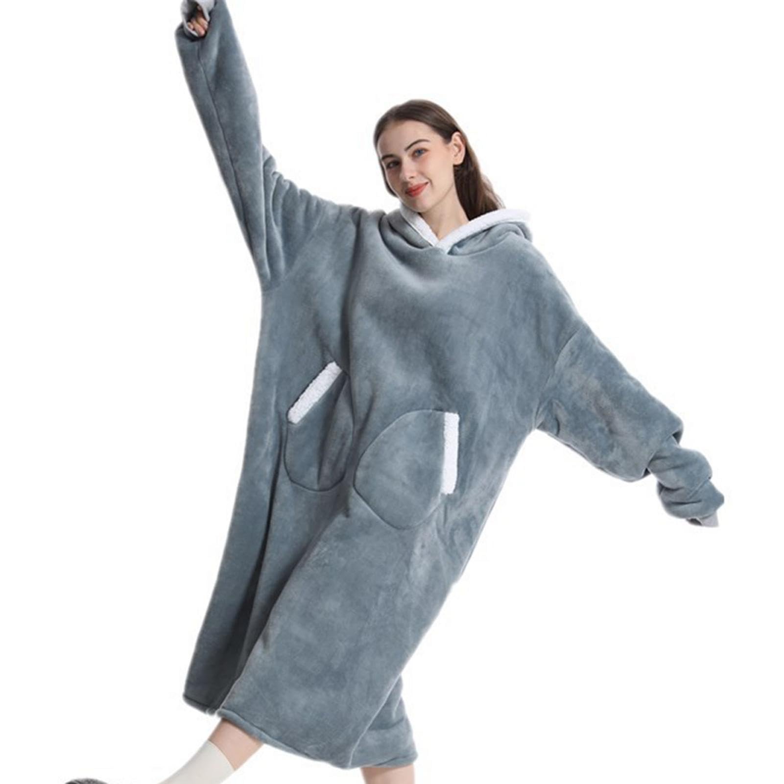 Manta para Adultos, Manta de Invierno, Manta portátil | Sudadera Manta