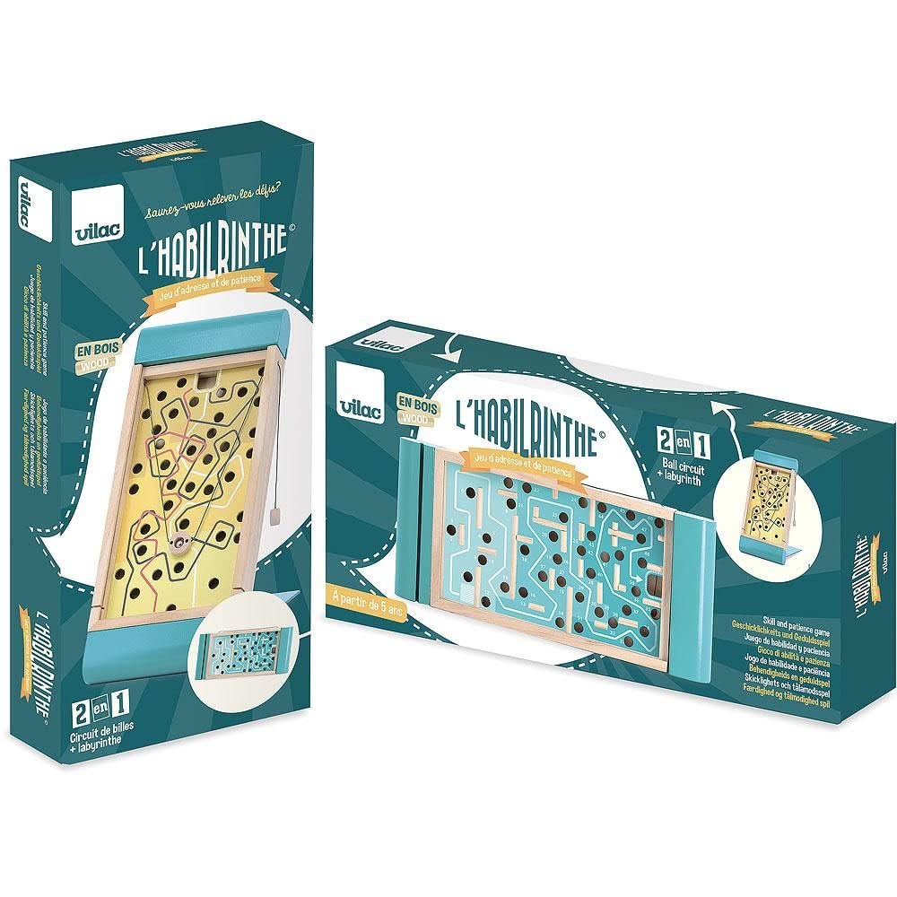 Vilac- L'Habilrinthe, 6082, Multicolore, S